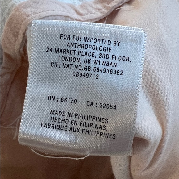 Anthropologie Linen Blend Cape Cod Sleeveless Jumpsuit with Belt - Picture 13 of 15